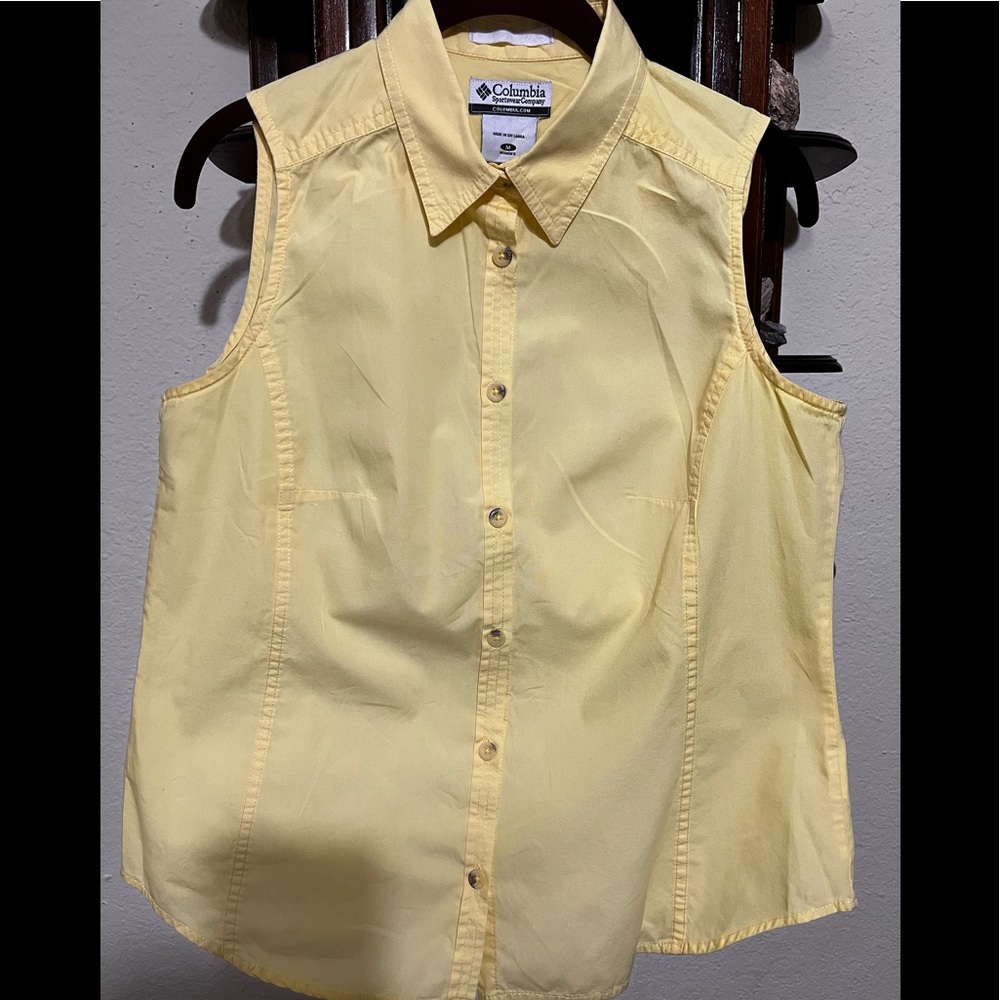 Sleeveless Columbia Blouse